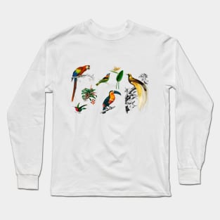 exotic birds Long Sleeve T-Shirt